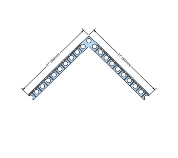 Quad-Lock Outside 90 Corner Bracket