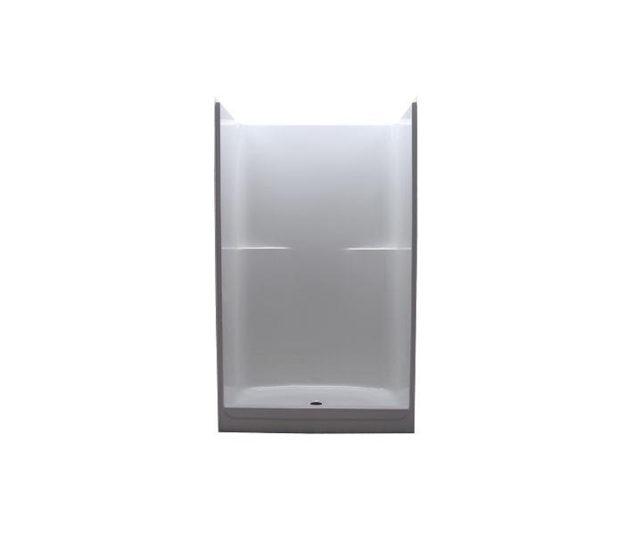 Salo 42"x36" Shower White No Seat 42"W x 35-3/4"D x 81-1/2"H