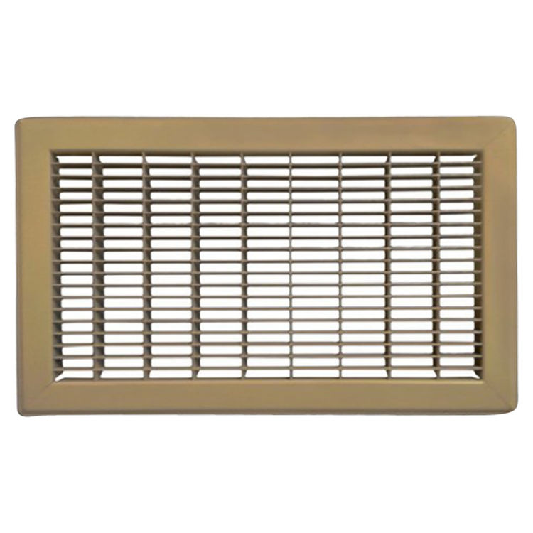 4" x 30" Heavy Floor Grille Brown