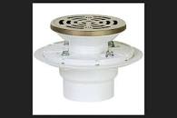 [ds821200pnr] Bolt Down Shower PVC HEAVY Round Sioux Chief