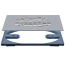 [ds8212qas] Round to Square Stamped Strainer Sioux Chief Chrome