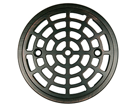 Strainer/Ring HEAVY Round ORB Sioux Chief Oil Rubbed Bronze Fits 821 And 825 Shower Drains