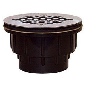 [ds82520a] Solvent Weld Shower Drain ABS Sioux Chief