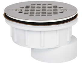 [ds8252pfs] Offset Shower Drain PVC Sioux Chief