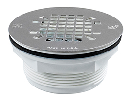 Sioux Chief No Caulk Shower Drain