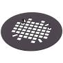 [dsdbk] Shower Drain Cover: Matte Black Snap In