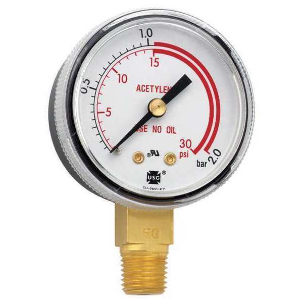 Smith 150PSI Oxygen Gauge Medium
