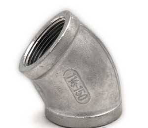 1/4" 45 Elbow Stainless Steel 150# 304SS