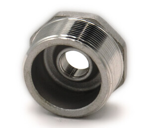 1" X 3/8" Hex Bushing Stainless Steel 150# 304SS