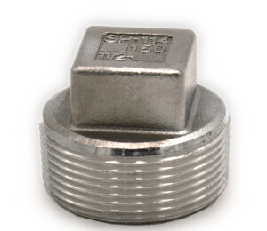 1-1/4" Plug Stainless Steel 150# 304SS