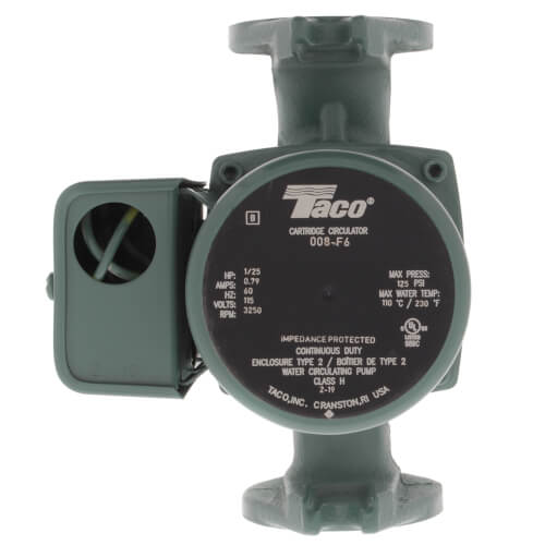[ht008f6] Taco Pump Medium Head 1/25HP 008-F6