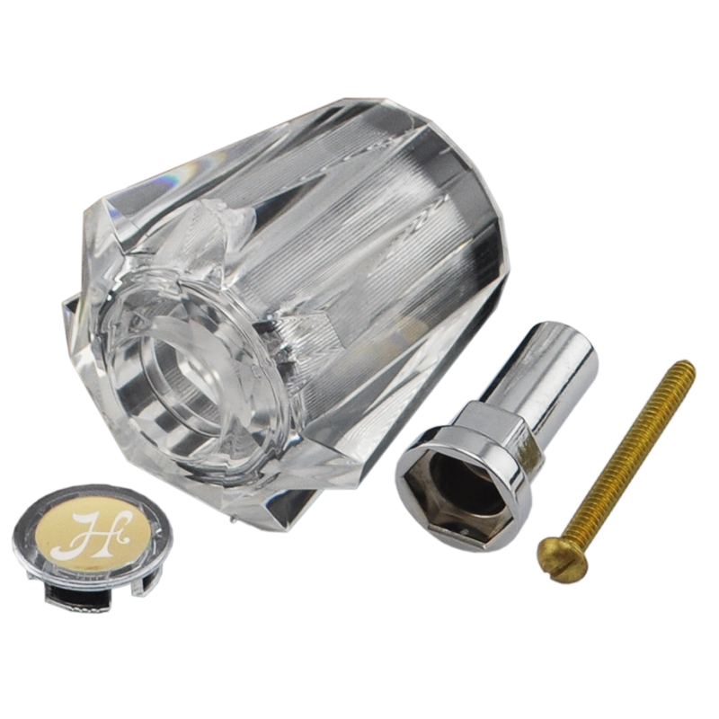 Union Brass Acrylic Hot Handle