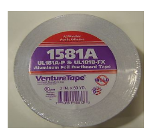 UL Duct Tape for Metal 3"x60yd