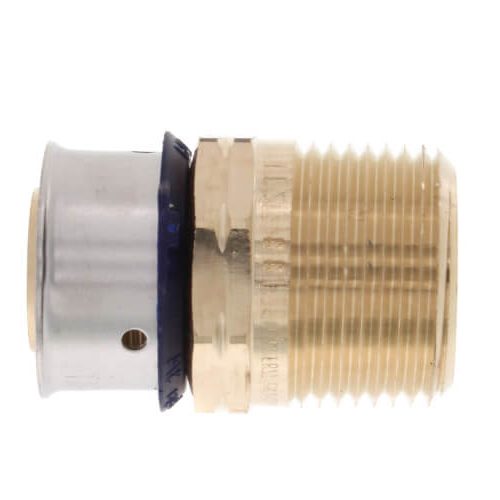 1" Pex x MPT Adapter Viega Brass