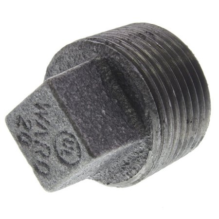 4" Plug Black