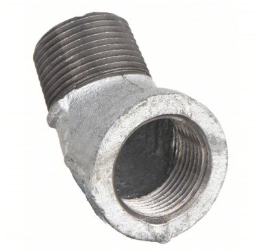 [pg4s2] 1/4" 45 Street Elbow Galvanized