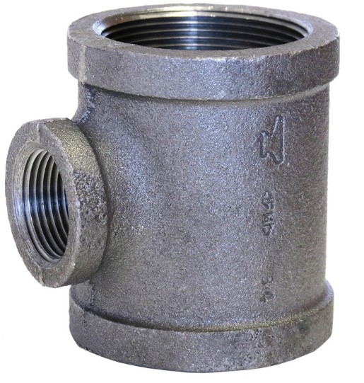 [pgt11108] 2" x 1 1/2" x 1" Tee Galvanized