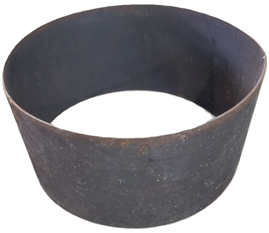 [sfr46p] Steel Fire Ring Plain 46" 3/16" x 15" tall