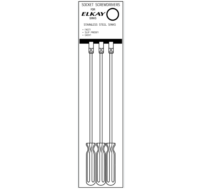 Elkay Socket Screwdriver
