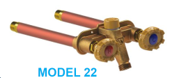[pvsw22c312] Woodford Hot/Cold Sillcock 3/4"x12"