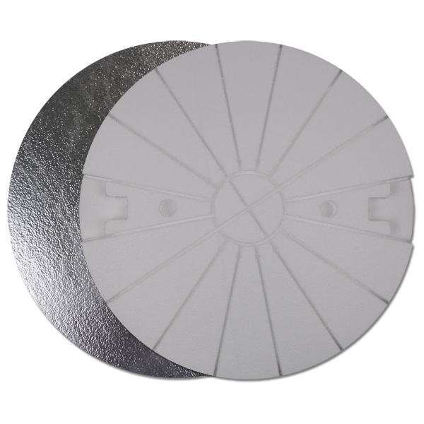 Polylok Insulation for Plastic Lid